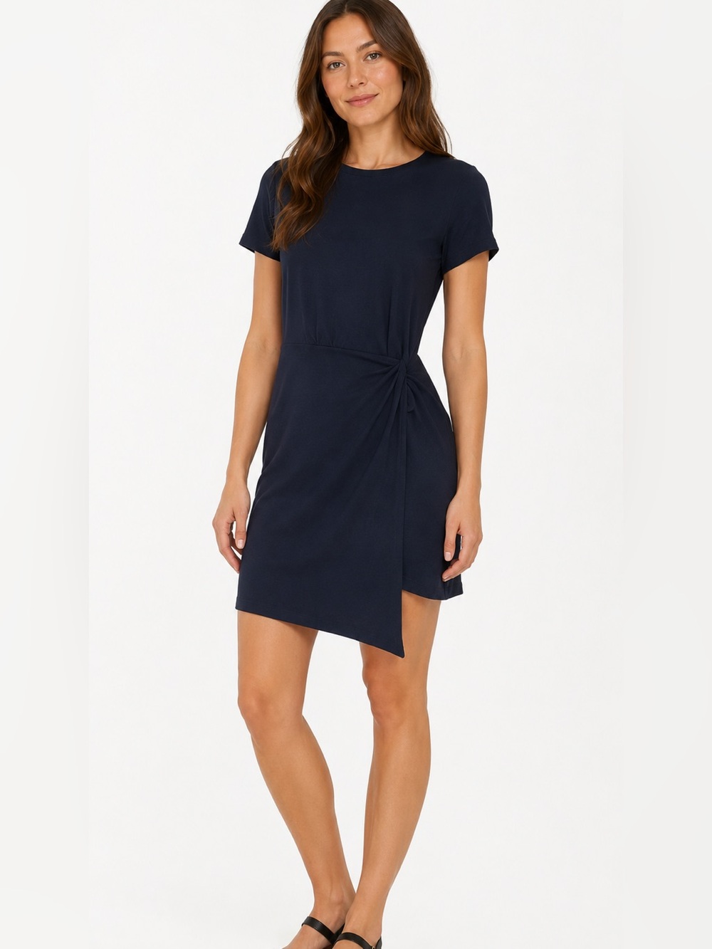 Threads 4 Thought Navy T-Shirt Dress